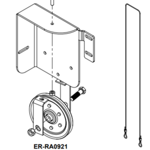 Renaissance Replacement Large Pulley & Cable (ER-RA0921)