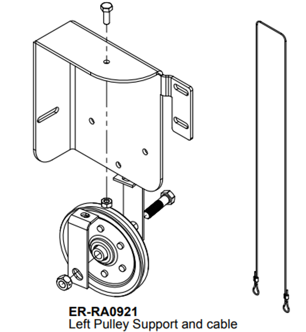 Renaissance Replacement Large Pulley & Cable (ER-RA0921)