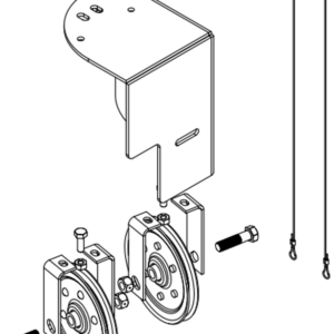 Renaissance Replacement Large Pulley & Cable (ER-RA0922)