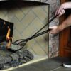 Fireplace Tongs Log Lifters | Woodchimney.com