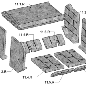 RSF Refractory, Bricks & Brick Kits WoodChimney.com