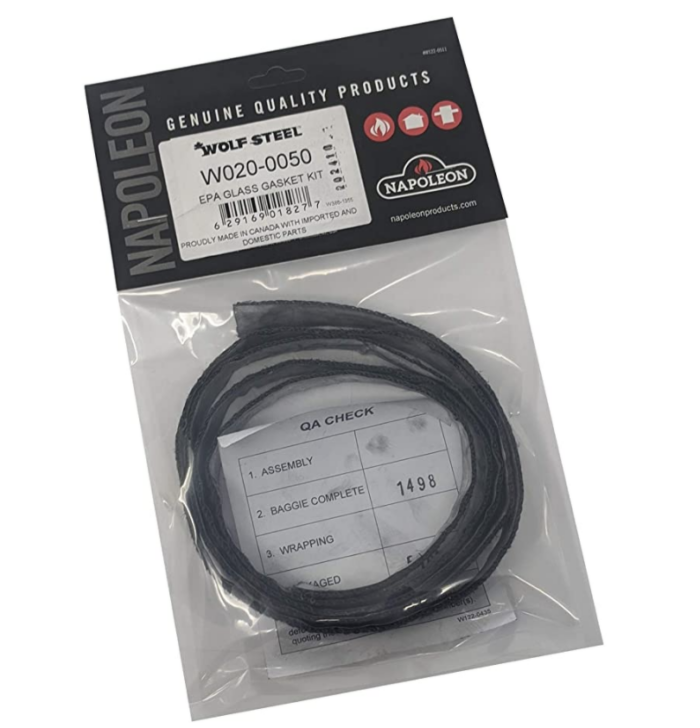 Napoleon Woodstove Glass Gasket Kit - Many Models (W020-0050) | Woodchimney.com