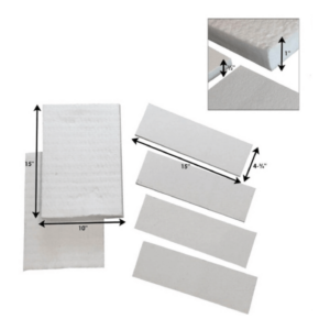 Lennox / Ironstrike Baffle Board & Blanket Kit - C210/SS210/ST210/SW210 (H8018) | Woodchimney.com