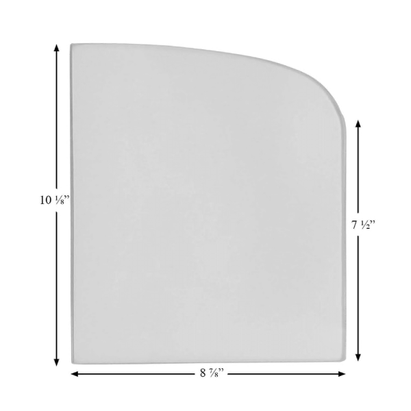 Vermont Castings Encore / Madison Glass - Right Side (1408629A) | Woodchimney.com