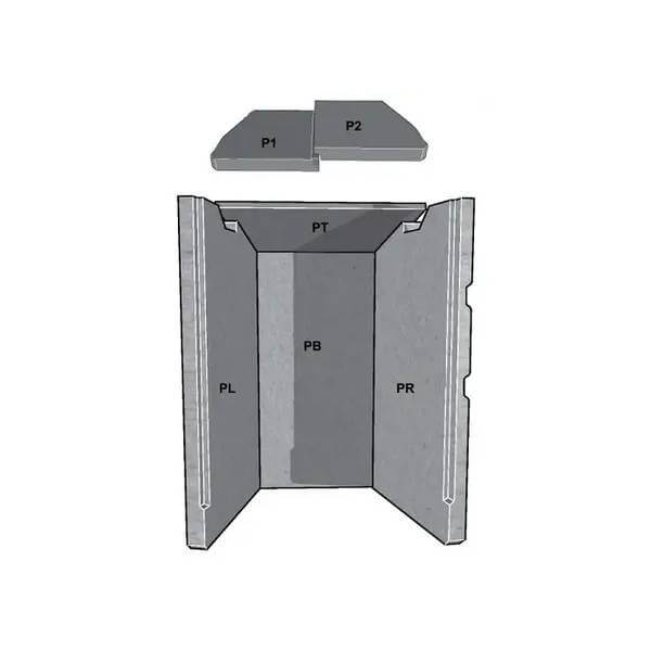 Hearthstone Brick & Baffle Kit - Tula 8190/8191 (91-20900) | Woodchimney.com