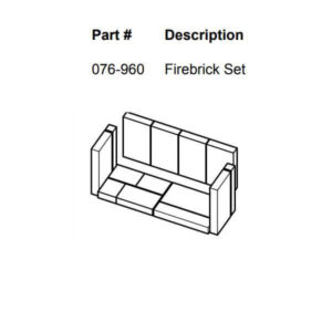 Regency CS1200 Brick Kit (076-960) | Woodchimeny.com